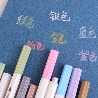 Bút lông đầu mềm màu kẹo trang trí sổ ghi chú/ nhật ký/ sách/ ảnh/ sổ lưu niệm