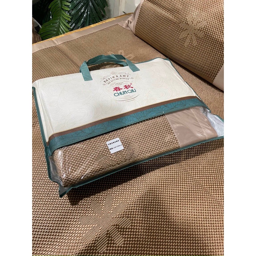 [HÀNG CHÍNH HÃNG] Chiếu mây điều hòa NEKIO mát lạnh đủ kích thước ,Chiếu lụa điều hoà cao cấp nhập khẩu giá rẻ