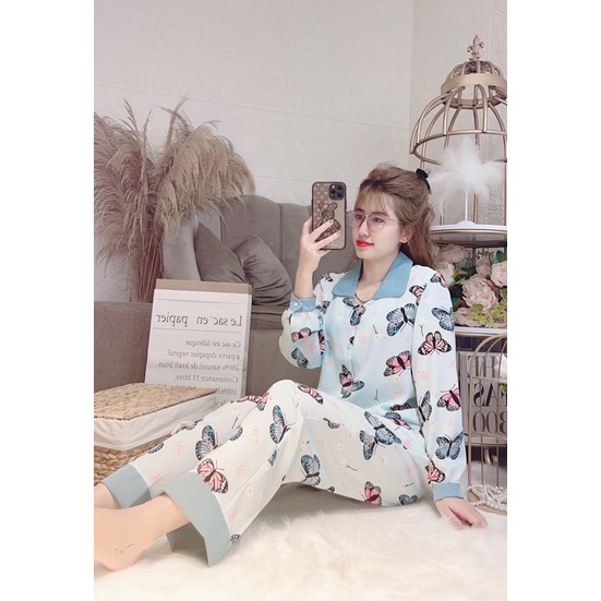 Bộ pijama lụa Mango Cao Cấp Mẫu Mới