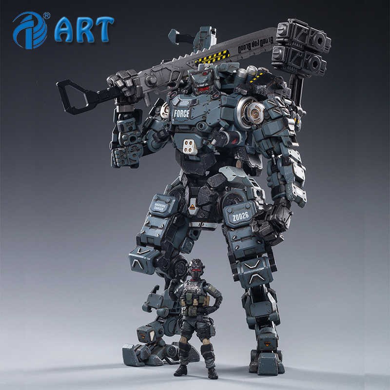 Mô hình JOYTOY 1/25 Action Figures Steel Bone Mecha Armor Modern Military Model Dark Source Toys