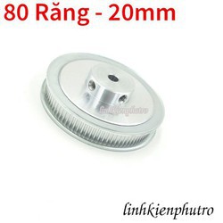 [Pulley GT2] Bánh răng motor - 80 răng