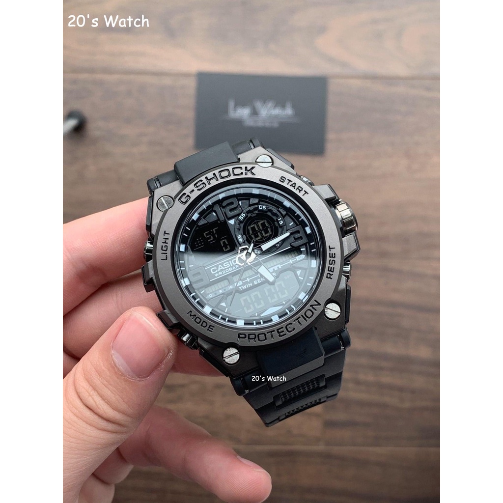 Đồng hồ nam G-shock GTS 8600 Original –Chống nước 20Bar Viền Thép không gỉ, Hiển thị số - Haizz.shop