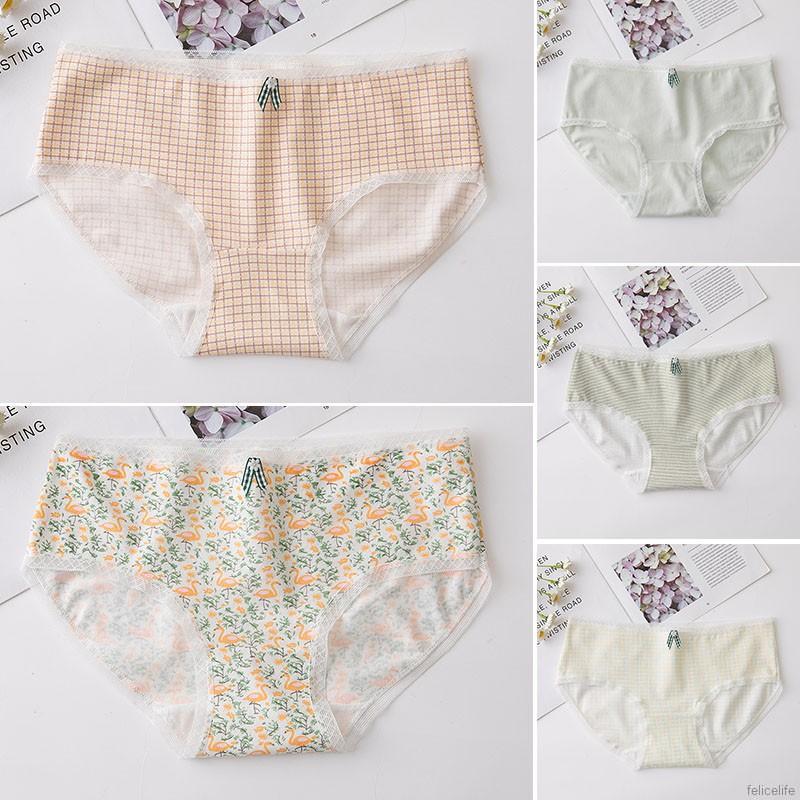 Quần Lót Phối Ren Xinh Xắn Dành Cho Nữ