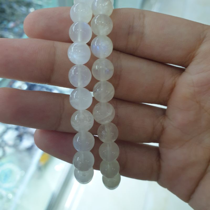 Vòng tay đá mặt trăng Moonstone