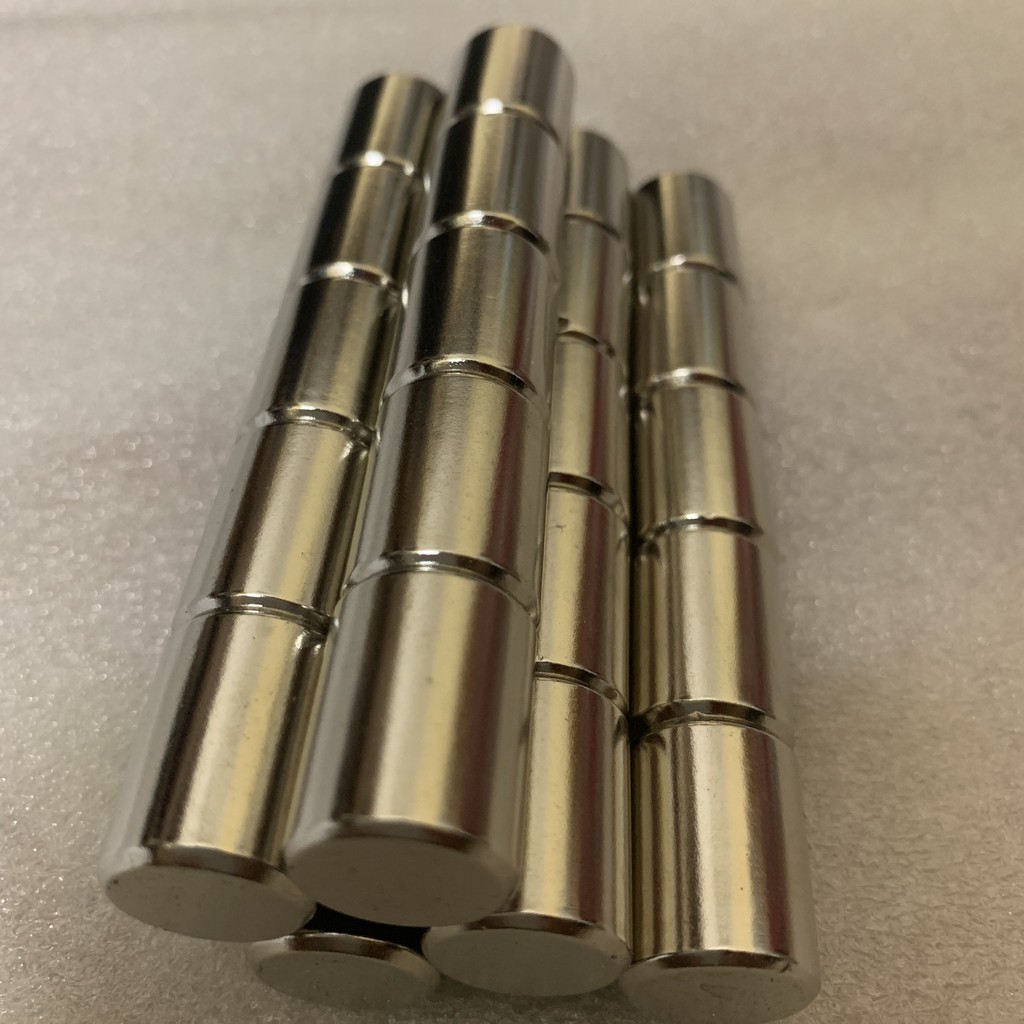 Nam châm hình trụ 15x20mm N52