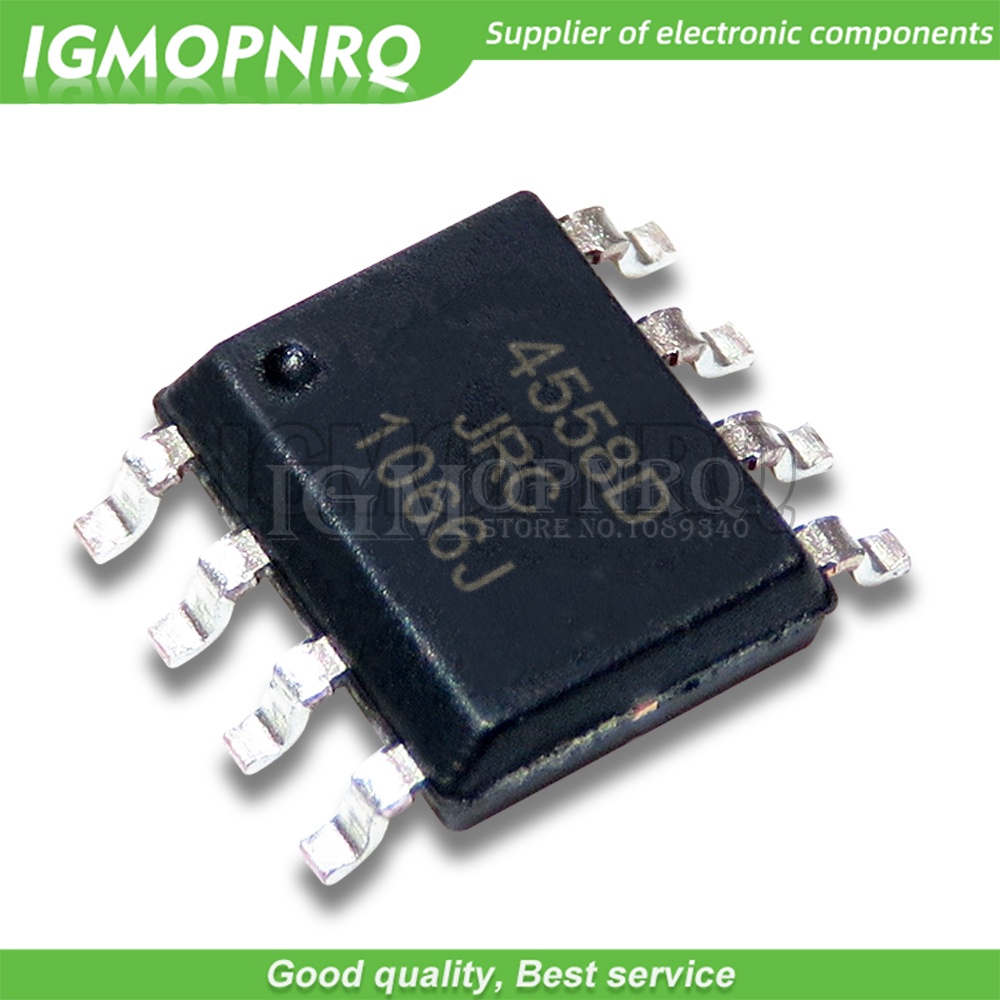 Set 20 Chip NJM4558D NJM4580E SOP SOP8 NJM4558 NJM4580 4558D 4580E Chuyên Dụng