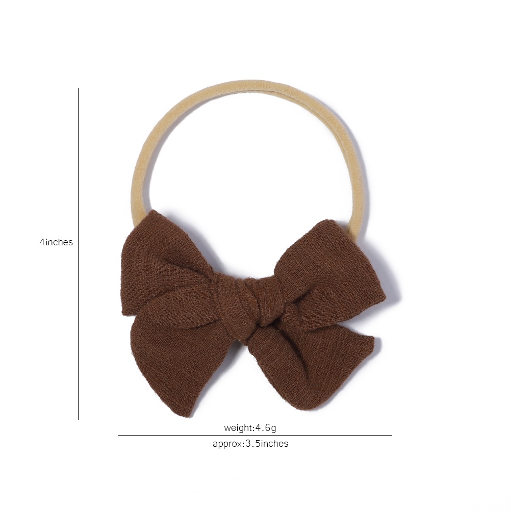 Set 5 băng đô nơ KIDSBOWS nhiều màu sắc cho bé gái
