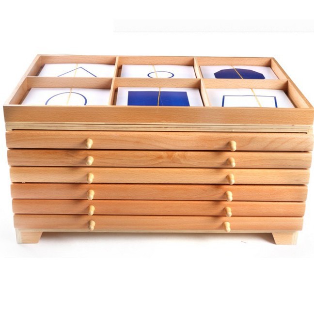 Tủ hình học Montessori (Geometric Cabinet)