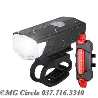 Đèn pin xe đạp siêu sáng chống nước - sáng lâu nhiều giờ