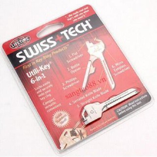 Móc khóa đa năng Swiss Tech 6in1