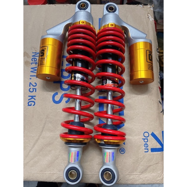 Phuộc ohlins gắn xe dream wave sirius taurus cub chaly axelo elegant cafe max fu