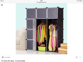 Tủ quần áo 12 ô size lớn mẫu mới
