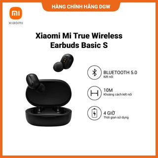 Tai Nghe BLUETOOTH XIAOMI Mi True Wireless Earbuds Basic S | Âm Thanh Sống Động | 300MAH