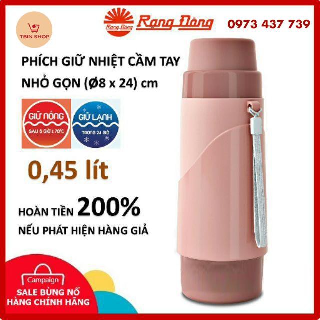 PHÍCH GIỮ NHIỆT RẠNG ĐÔNG 0,45 LÍT