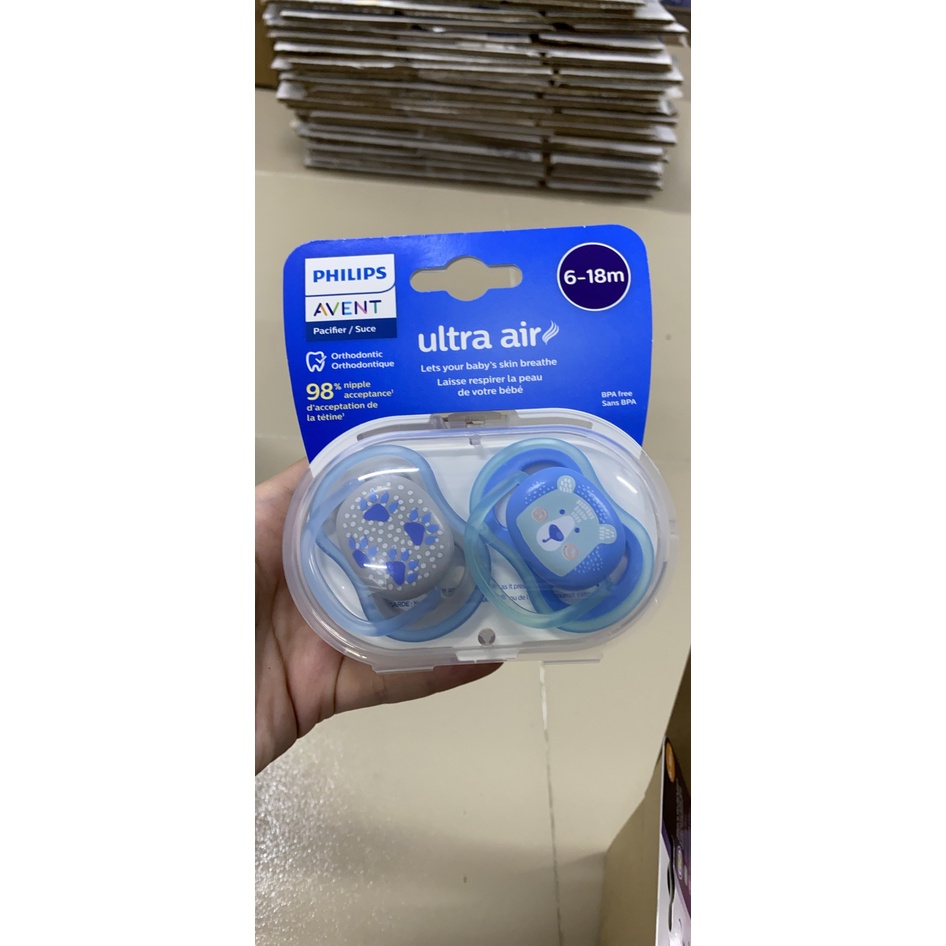 Ti giả Avent Ultra Air cho bé từ 0-18m