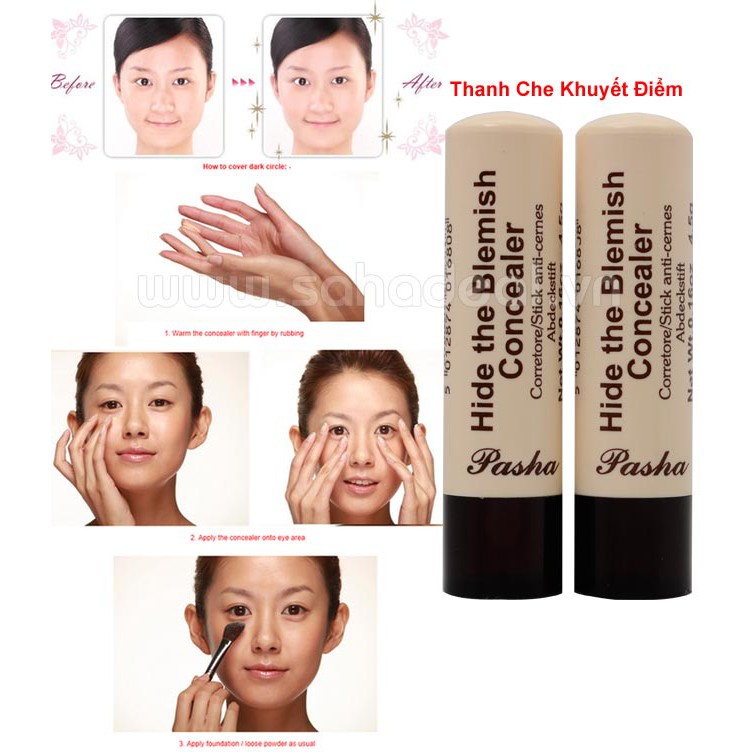 Thanh Che Khuyết Điểm Pasha Hide Blemish | BigBuy360 - bigbuy360.vn