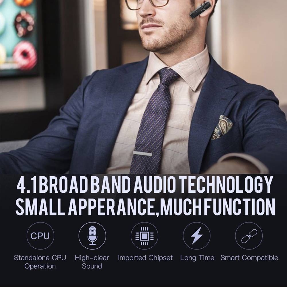 Tai nghe Bluetooth không dây nhét tai chống nước giá rẻ tai phone bluetooth PKCB144