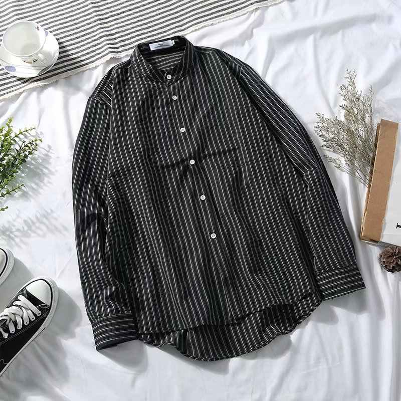 Áo sơ mi nam tay dài kẻ sọc thời trang dành cho nam | BigBuy360 - bigbuy360.vn