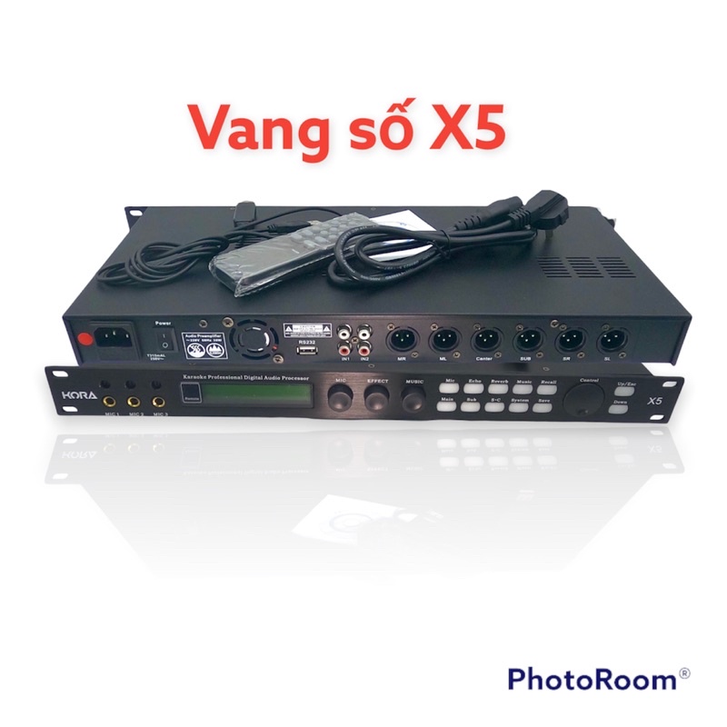 Vang số x5, vang số chống hú karaoke, thiết bị karaoke chuyên nghiệp