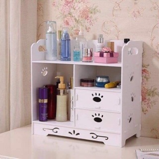 Kệ để mỹ phẩm hoạ tiết chân cún