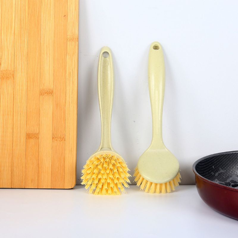 Cọ Rửa Chén Dĩa Cán Dài Chống Dính Dầu Tiện Dụng