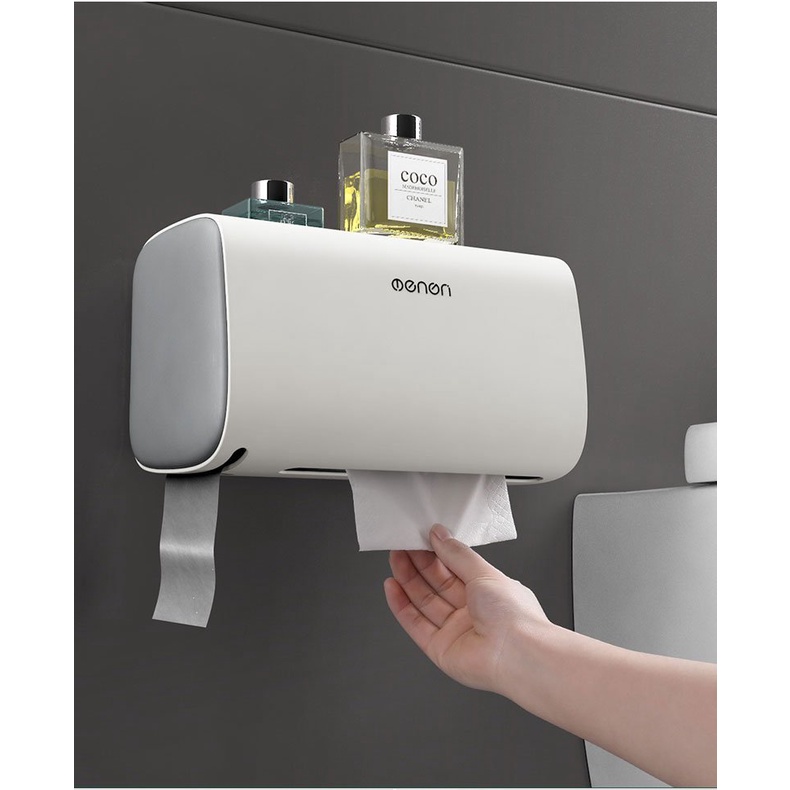 Hộp Đựng Giấy Vệ Sinh Dán Tường OENON Cao cấp