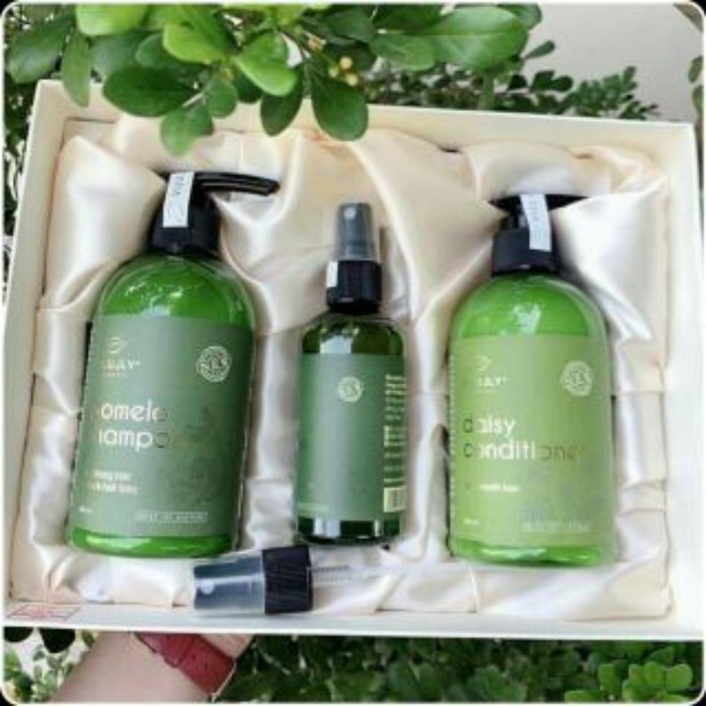 Dầu gội dầu xả xịt bưởi VIJULLY chính hãng chống rụng tóc ngăn rụng tóc kích mọc tóc dưỡng tóc SHOP 9999