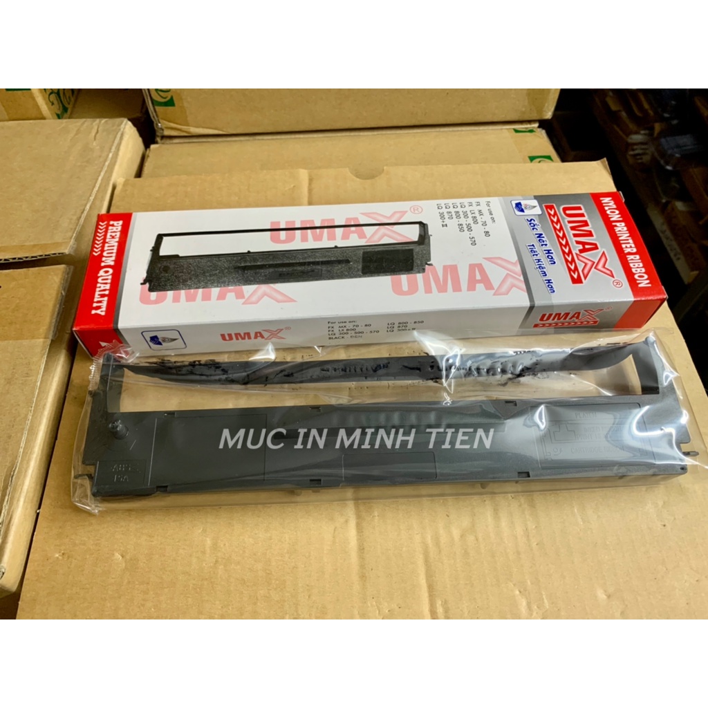 Combo 5 hộp Ribbon / ruy băng LQ 300 ( UMAX )