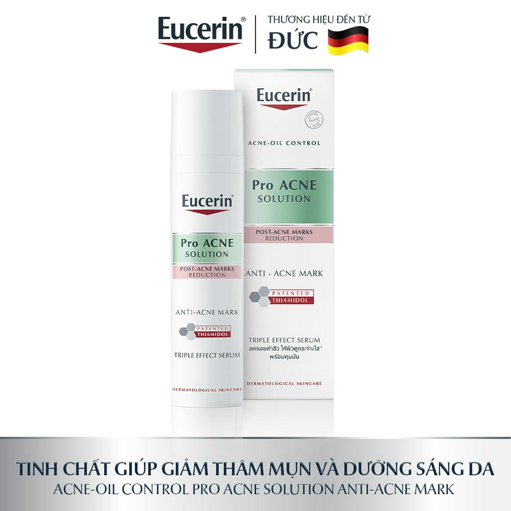Tinh chất giảm thâm mụn dưỡng sáng da Eucerin Pro Acne Solution Anti-Acne Mark 40ml TẶNG Bút che khuyết điểm 2.5g