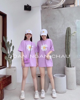 Áo phông hoa cúc