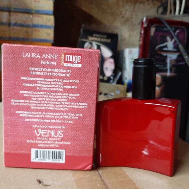 Nước Hoa Nữ Laura Anne Rouge - Pour Homme