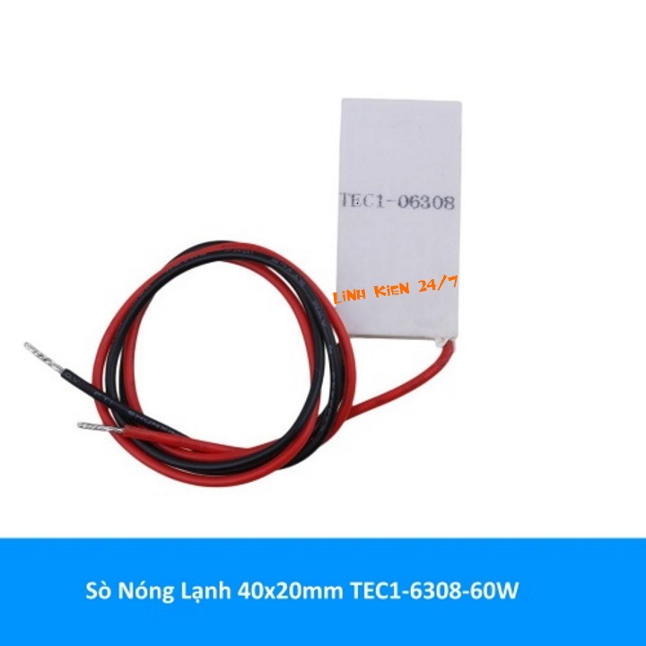 tấm bán dẫn làm lạnh 40X20MM TEC1-6308-60W CHO CÁC LOẠI MÁY SPA