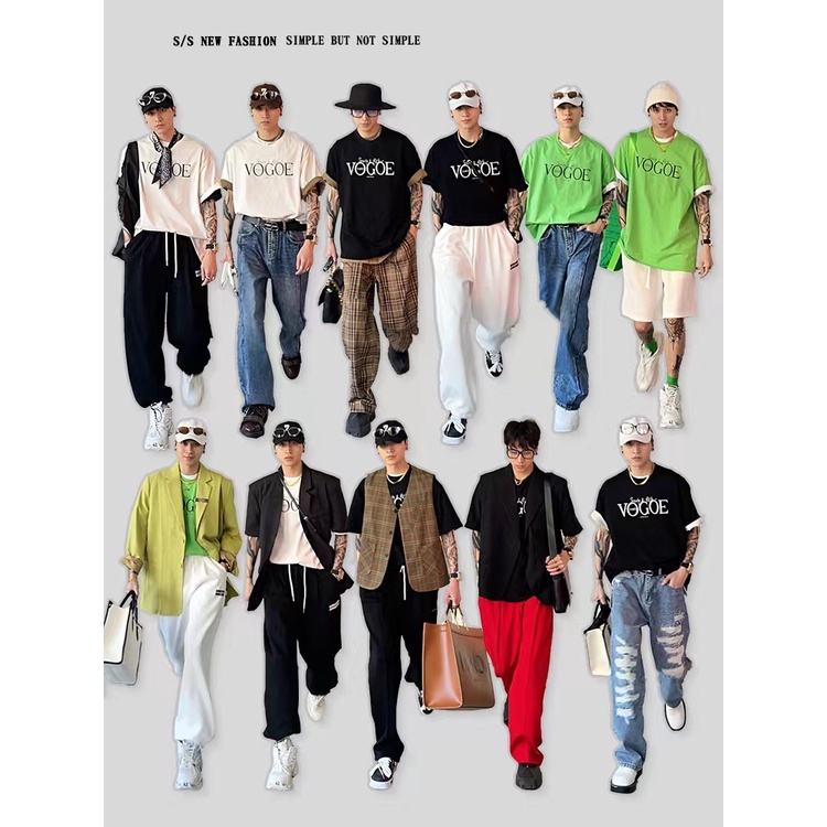 Áo nam Ngắn Tay In Hình Thời Trang