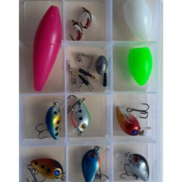 Combo mồi câu lure đủ mọi tầng nước giá rẻ đồ câu FISHING_HD