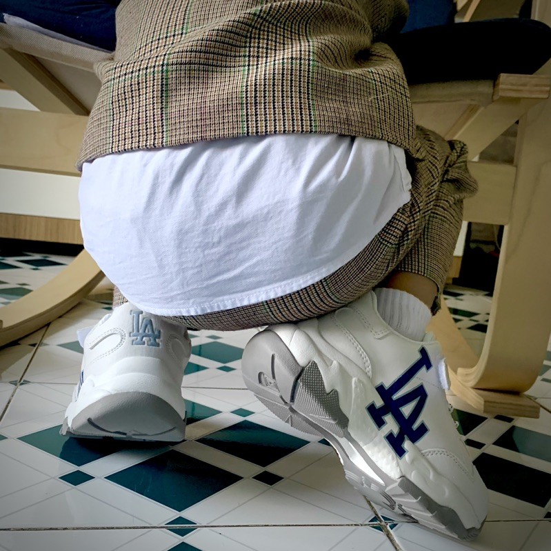 Giày thể thao MLB chunky LA cho bé