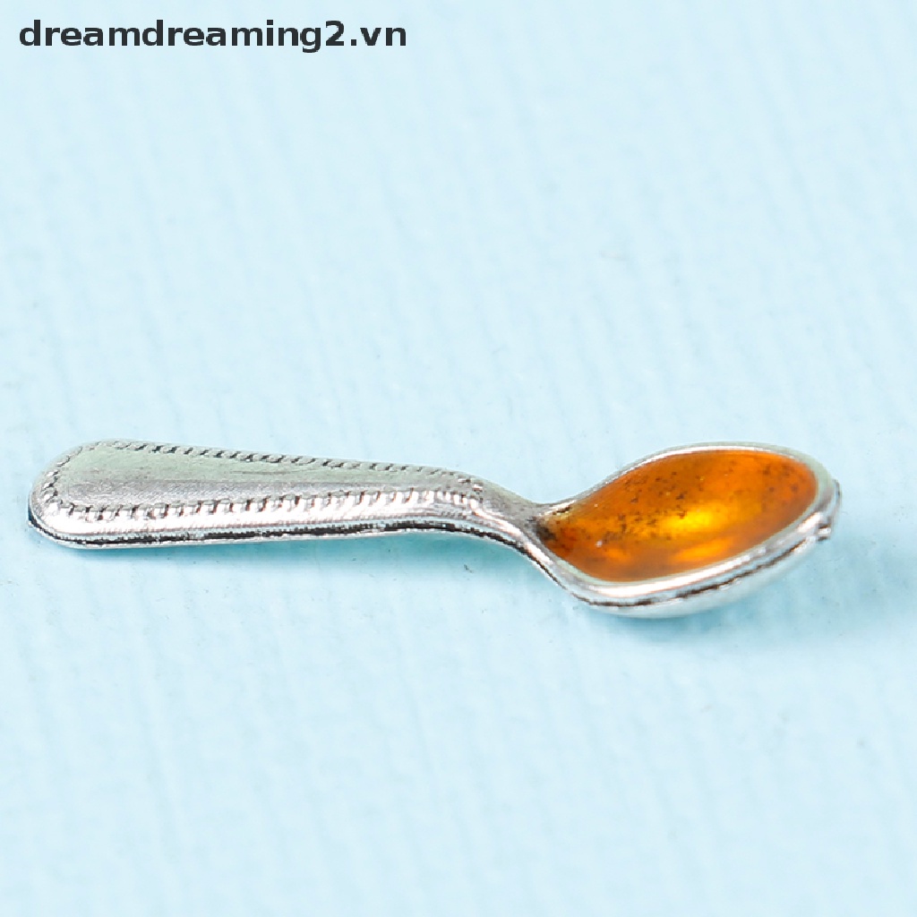 Bình Đựng Nước Sốt Kèm Muỗng Cho Nhà Búp Bê