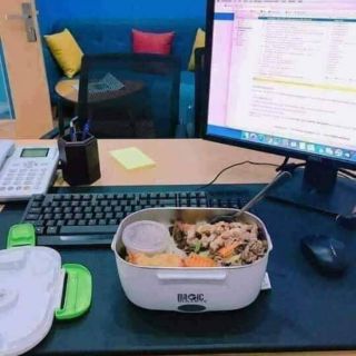 Hộp ủ cơm Magic ruột inox
