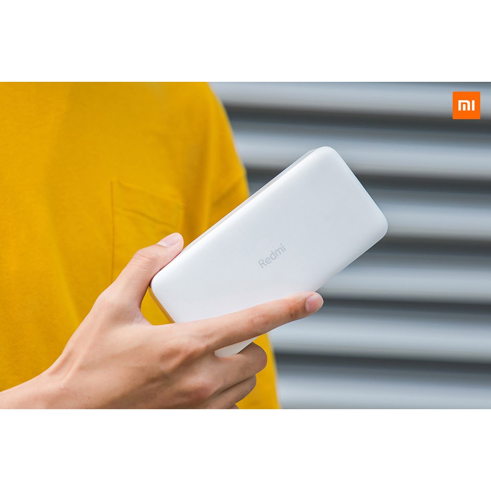 [Mã 267ELSALE hoàn 7% đơn 300K] Sạc dự phòng Xiaomi Redmi 20.000 - Hãng phân phối chính thức