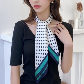 Khăn lụa vuông size 70*70cm - mã 7059 lemon