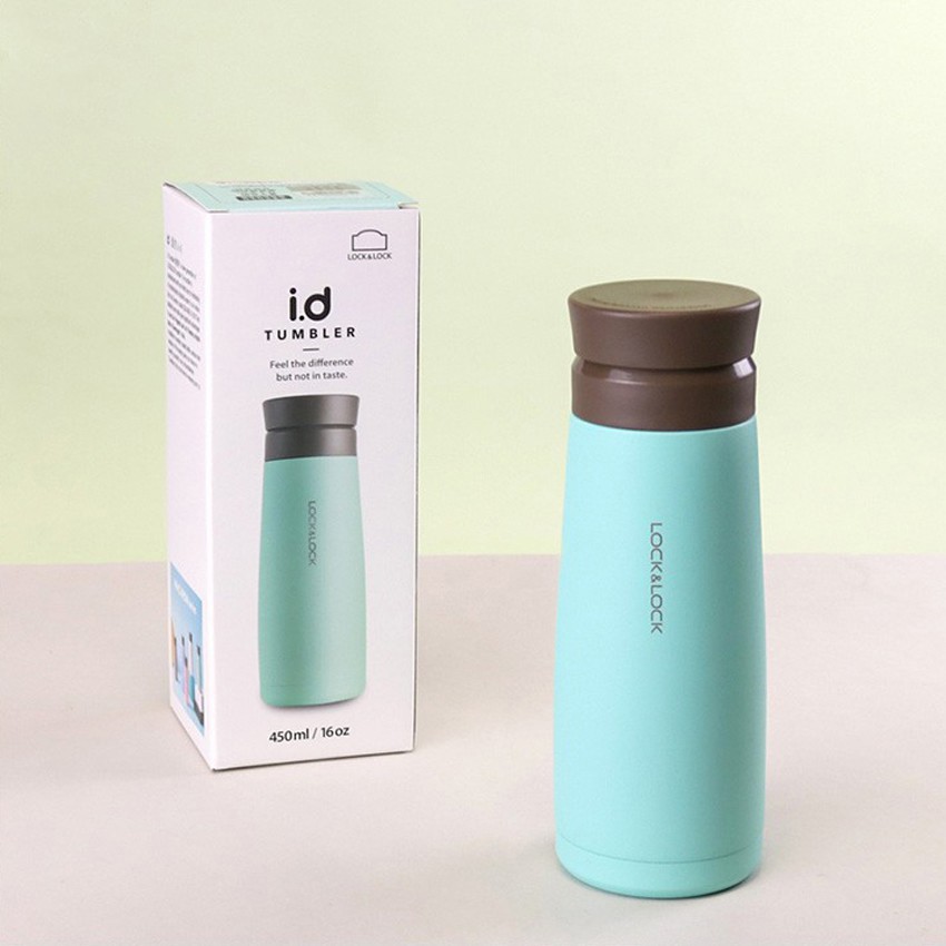 Bình Giữ Nhiệt Lock&amp;Lock I.d Tumbler LHC4230 [450ML] Mẫu Mới Lõi Inox