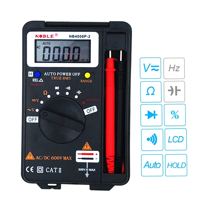 Đồng Hồ Digital Multimeter NOBLE 4000p