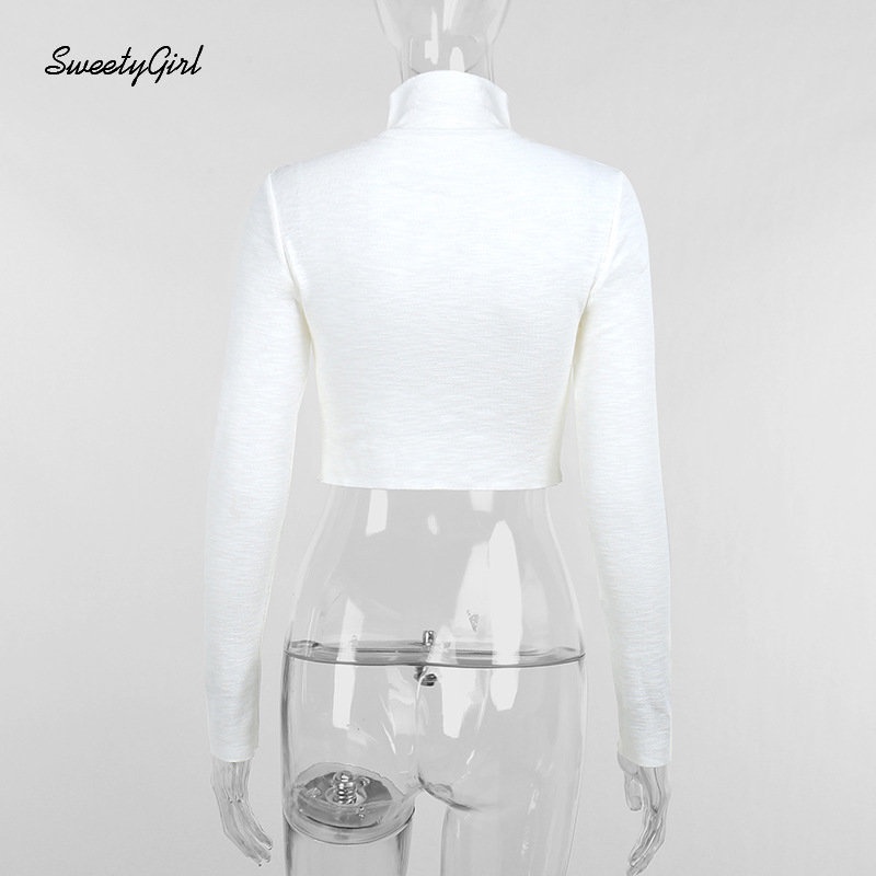 Áo Thun Dệt Kim Tay Dài Cổ Lọ Ôm Dáng Màu Trơn Dễ Phối Đồ Thời Trang 2022 Cho Nữ