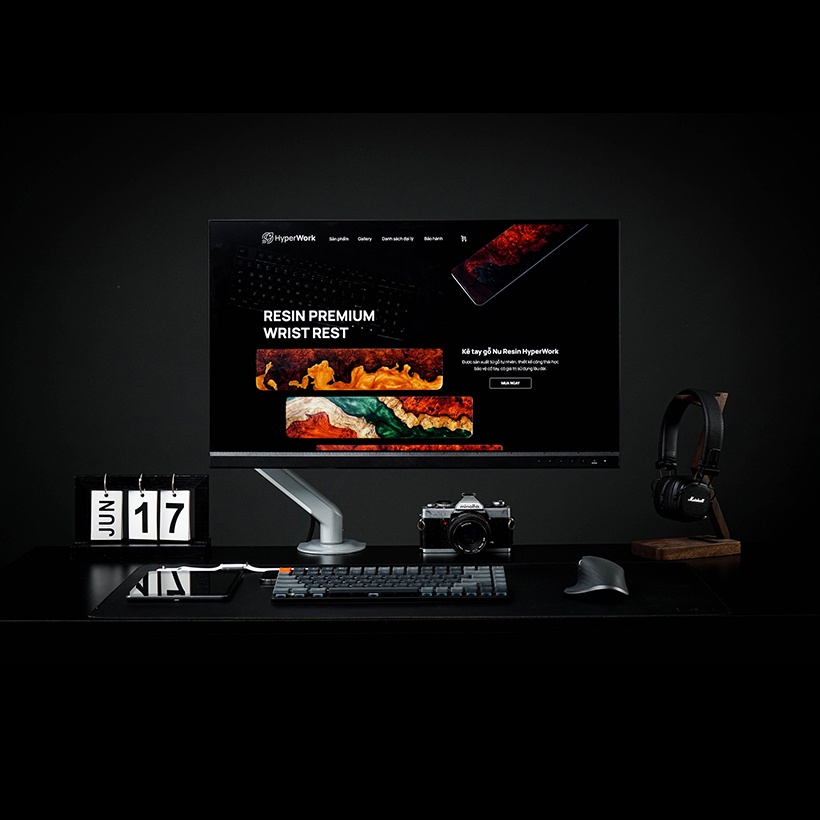 ARM / Giá đỡ màn hình Human Motion T6 Pro / Pro Dual - Bảo hành 12 tháng