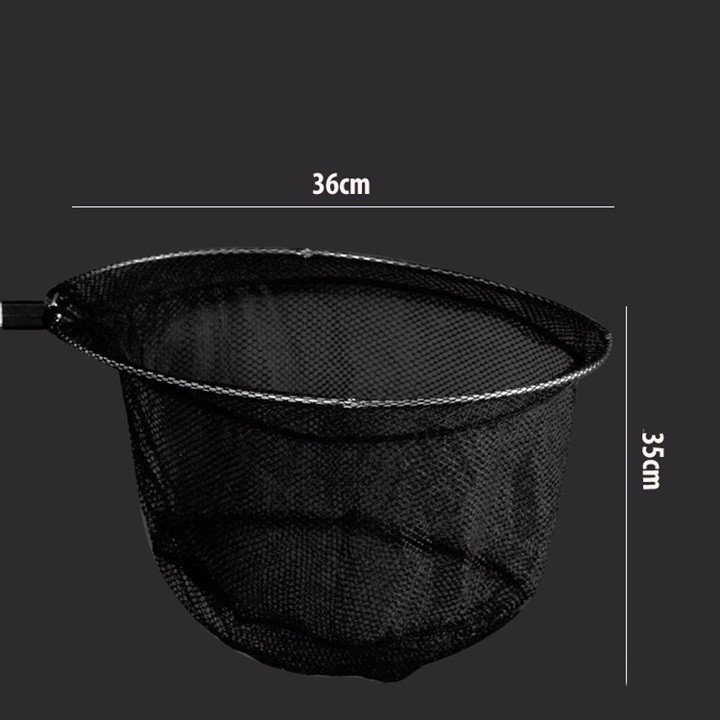 Bộ vợt gấp gọn inox vành tam giác 2m1