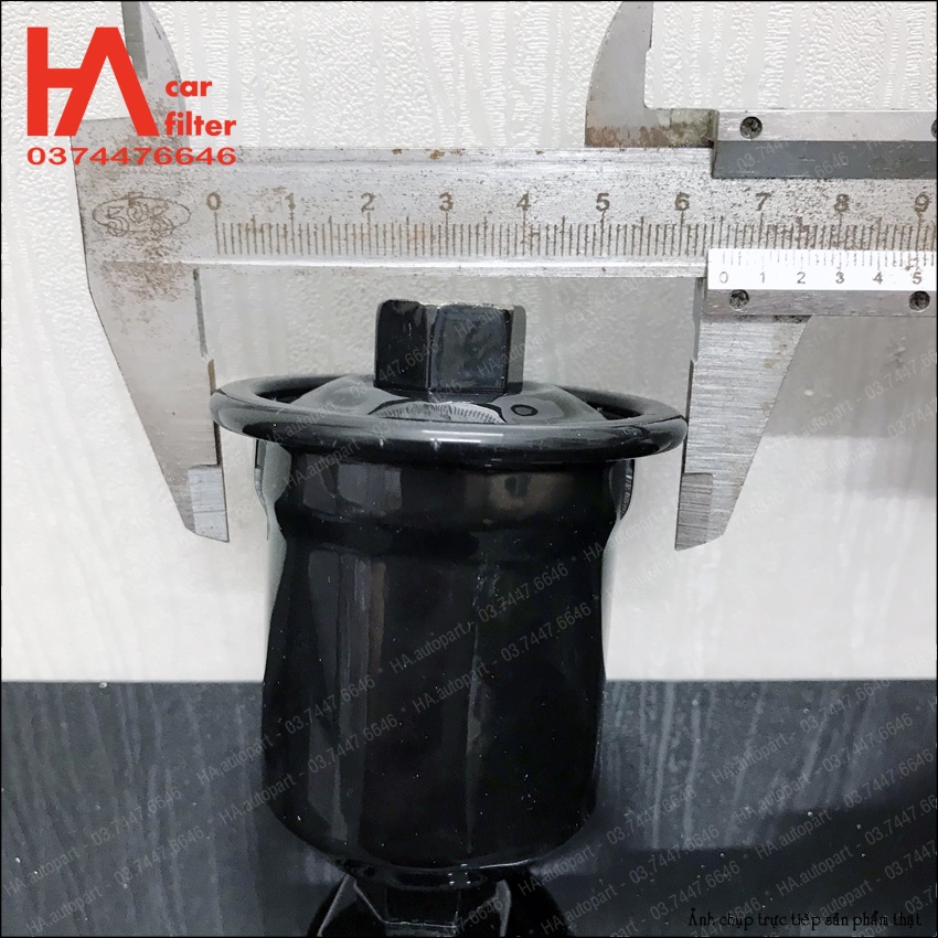 Lọc nhiên liệu Mitsubishi Jolie, Lancer đời 95-03, Mirage đời 95-00. Mã phụ tùng MR204132.