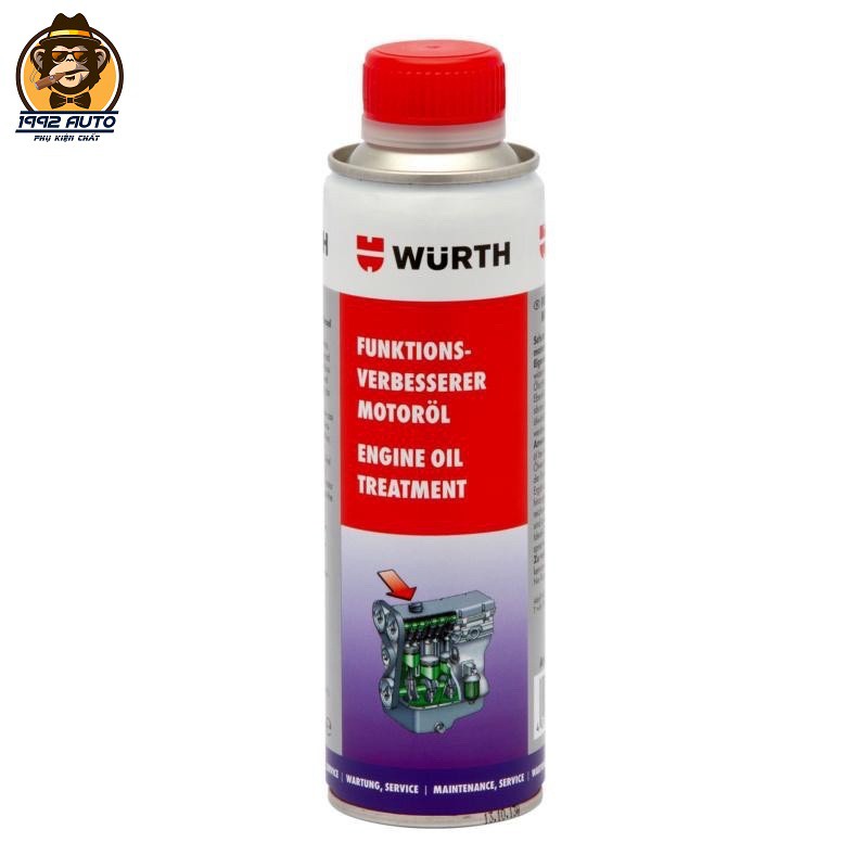 Phụ gia dầu nhớt WURTH Engine Oil Treatment 300ml 5861300300