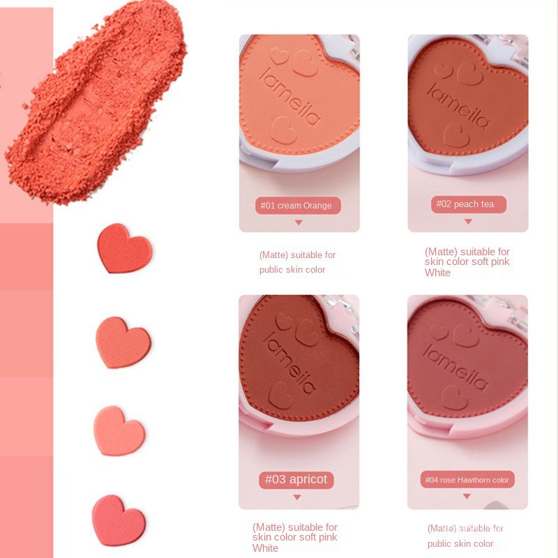 [Hàng mới về] Bảng phấn má hồng LAMEILA 5107 4 màu thời trang | BigBuy360 - bigbuy360.vn