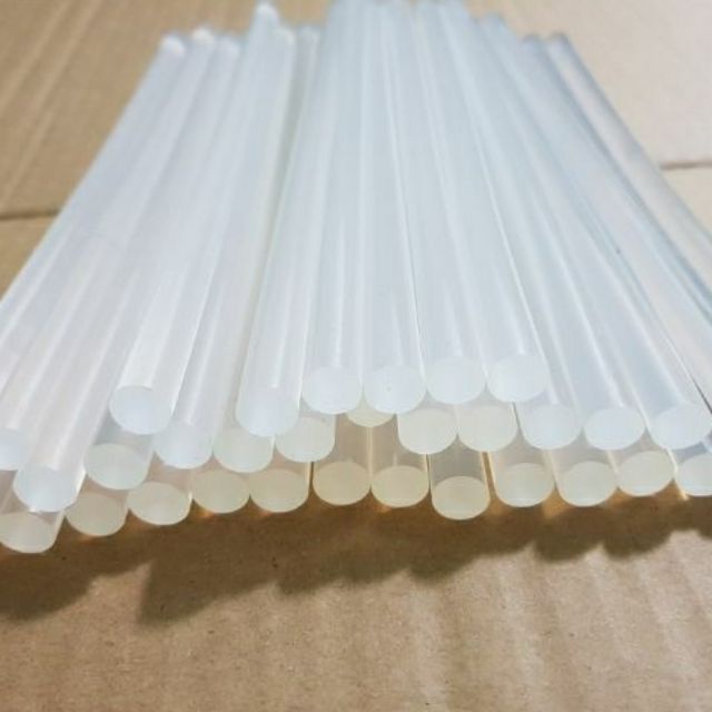 Súng bắn keo kèm Set 5 cây keo nến dùng trong handmade, 7 mini Lucinmart