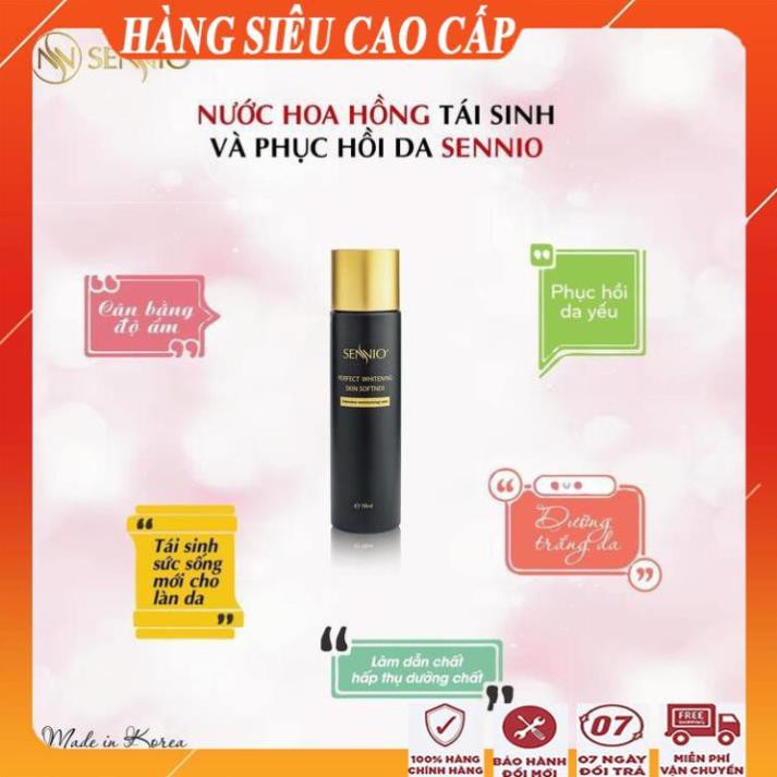 [ FreeShip - MUA 1 TẶNG 1 ] Nước hoa hồng cho da dầu, da mụn đa năng cao cấp/ Nước hoa hồng chính hãng sennio hàn quốc