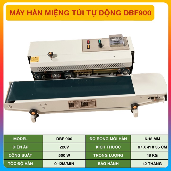 Máy hàn miệng túi tự động  DBF900